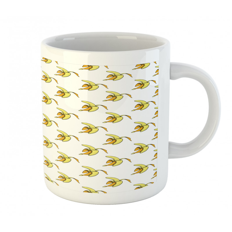 Vintage Peeled Dotted Fruit Mug