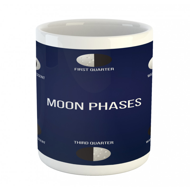 Crescent Phase Astronomy Mug