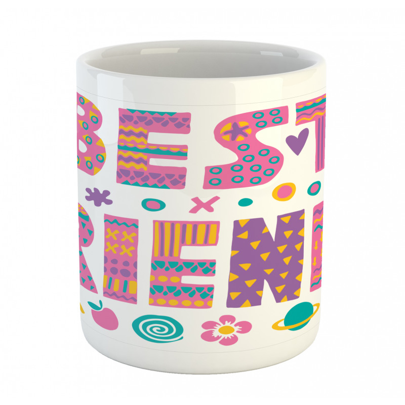 90's Calligraphy Art Mug