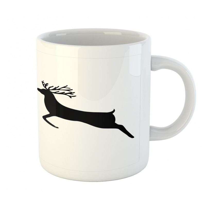 Reindeer Silhouette Mug