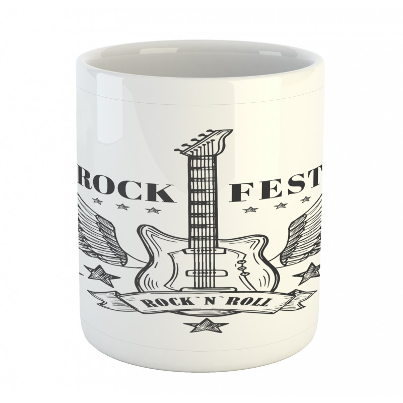 Rock Festival Design Mug