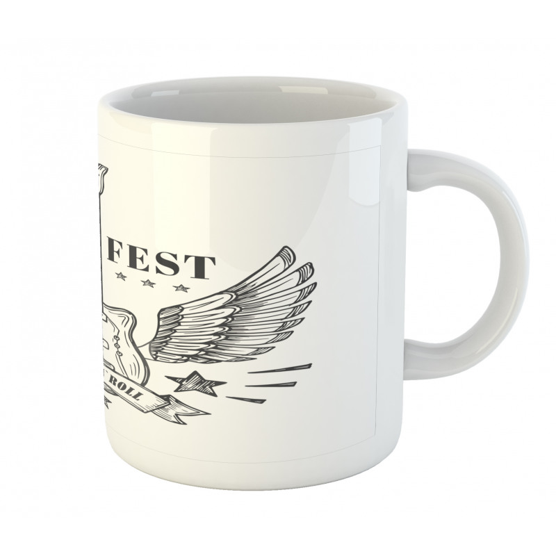 Rock Festival Design Mug