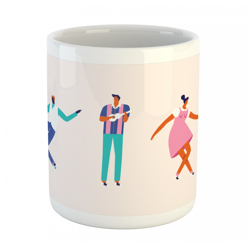 Dancing Men and Women Mug