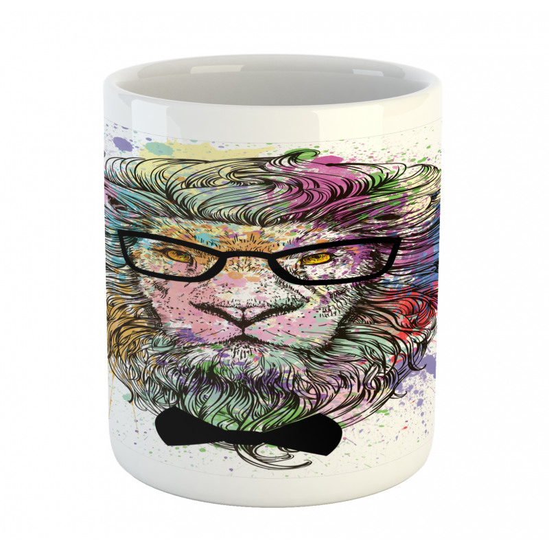 Lion Bow Creative Splashes Mug