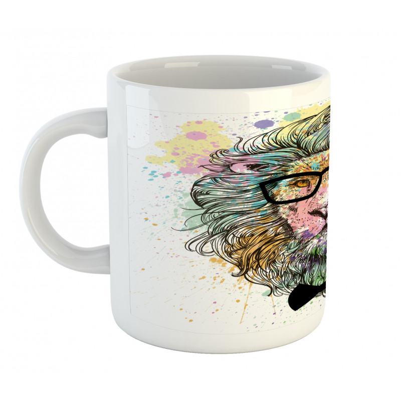 Lion Bow Creative Splashes Mug