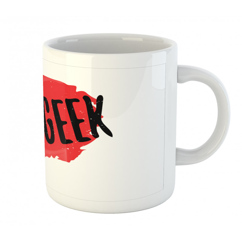 Hundred Percent Geek Wording Mug