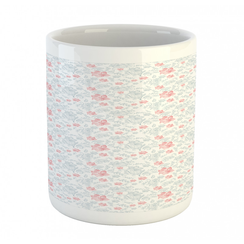 Pastel Flowers Mug