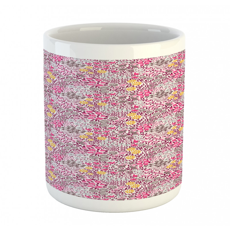 Abstract Garden Blossom Mug