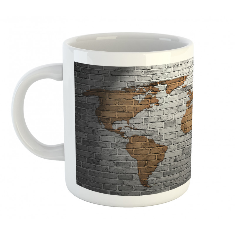 Countries Continents Mug