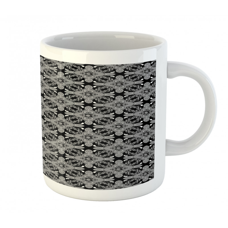 Vintage Motifs Art Mug