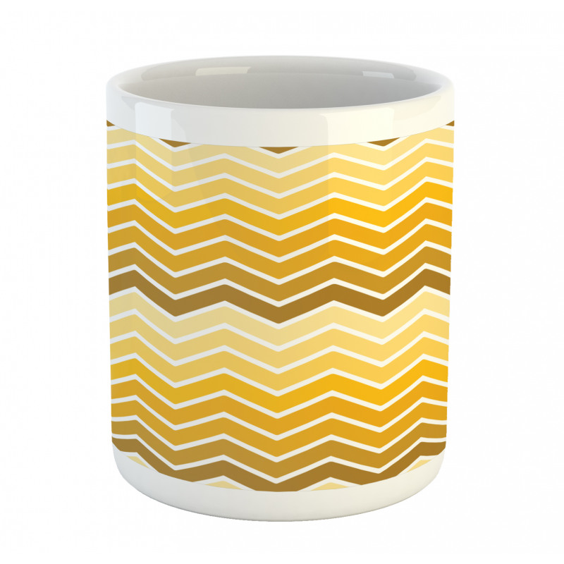 Chevron Zigzag Ombre Mug