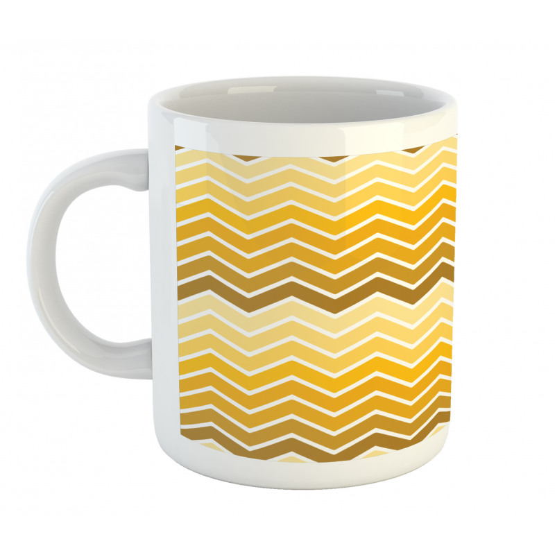 Chevron Zigzag Ombre Mug