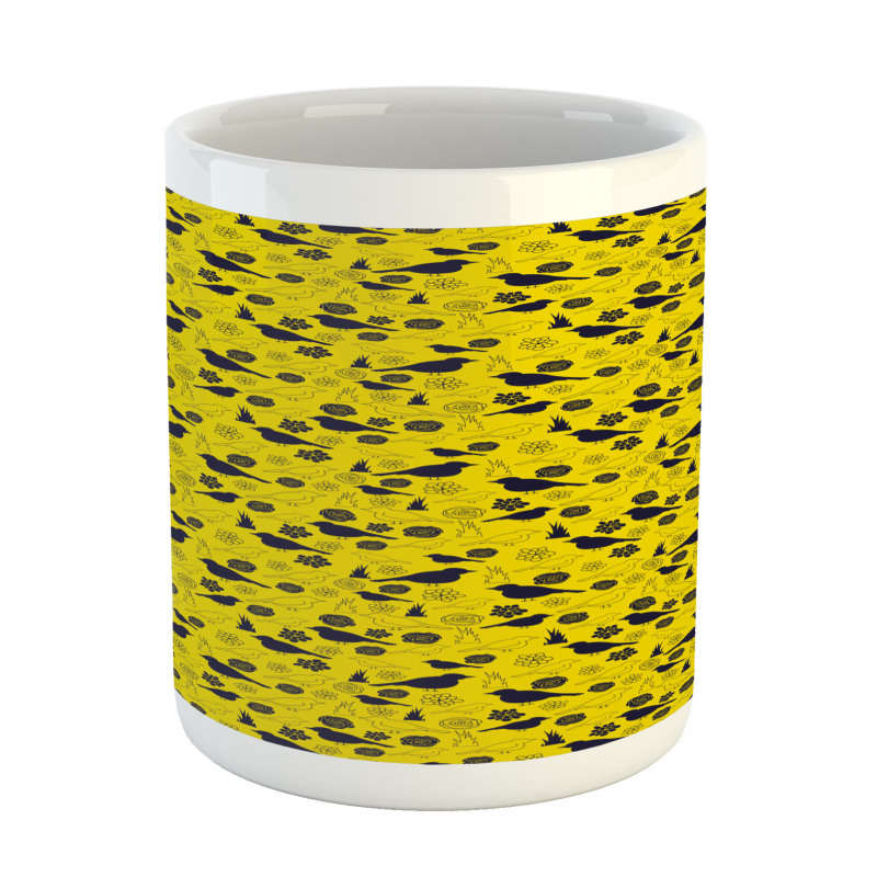 Avian and Petals Mug