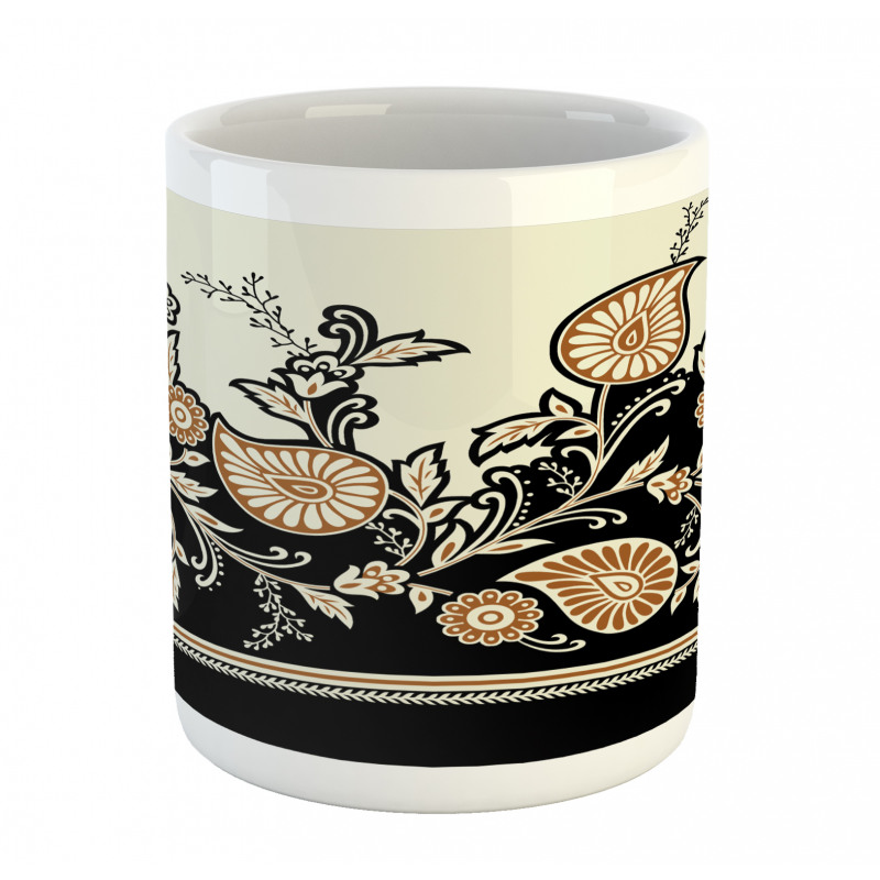 Floral Traditional Mug