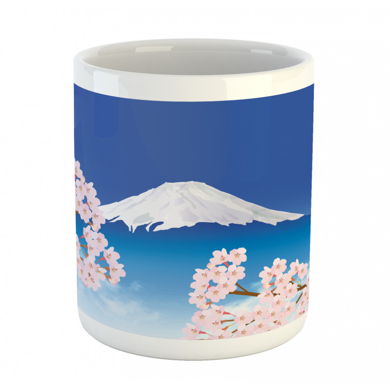 Mt. Hill and Sakura Mug