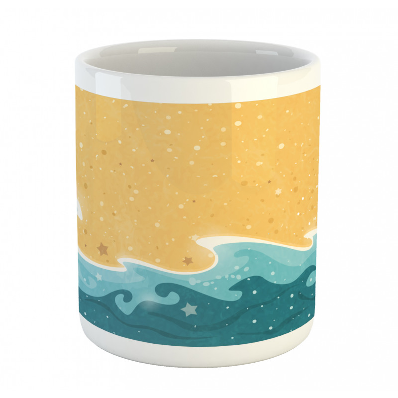 Grange Waves Stars Mug