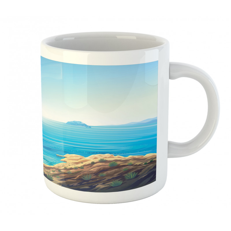 Seascape Cartoon Mug