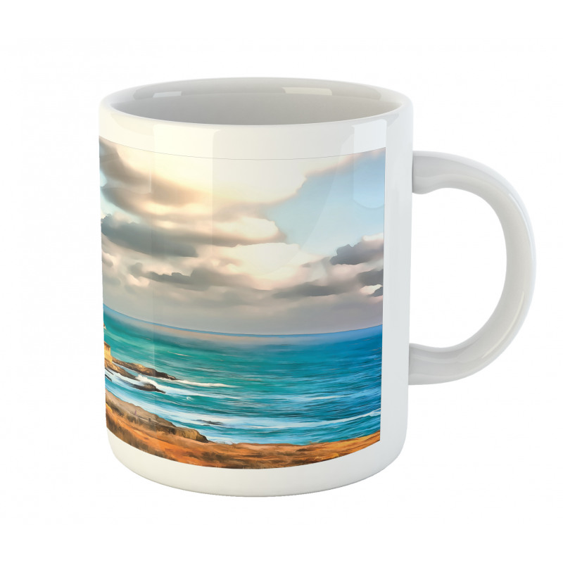 Digital Painting Sea Mug