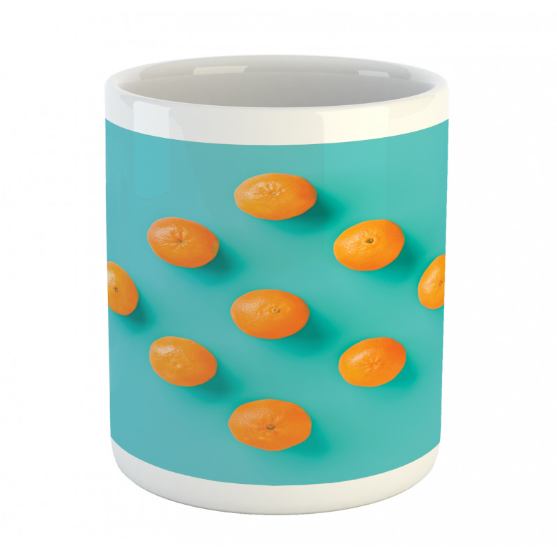 Modern Tangerine Art Mug