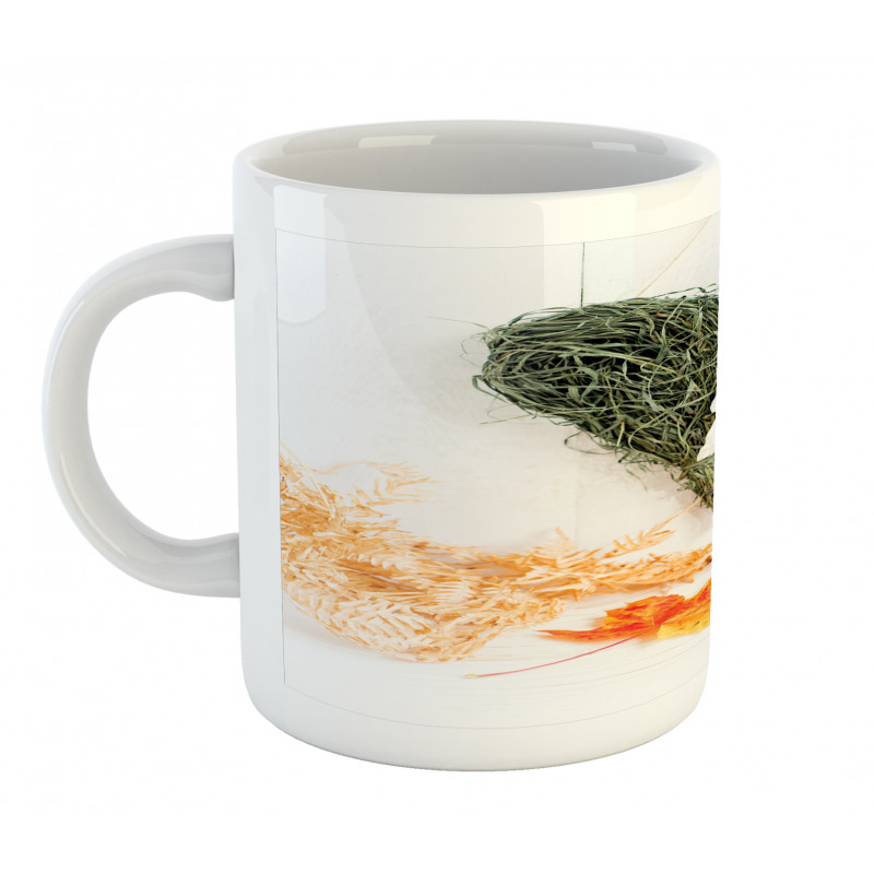 Dried Botany Heart Mug