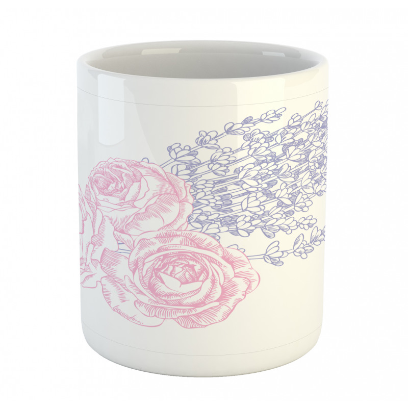 Romantic Lavender Art Mug