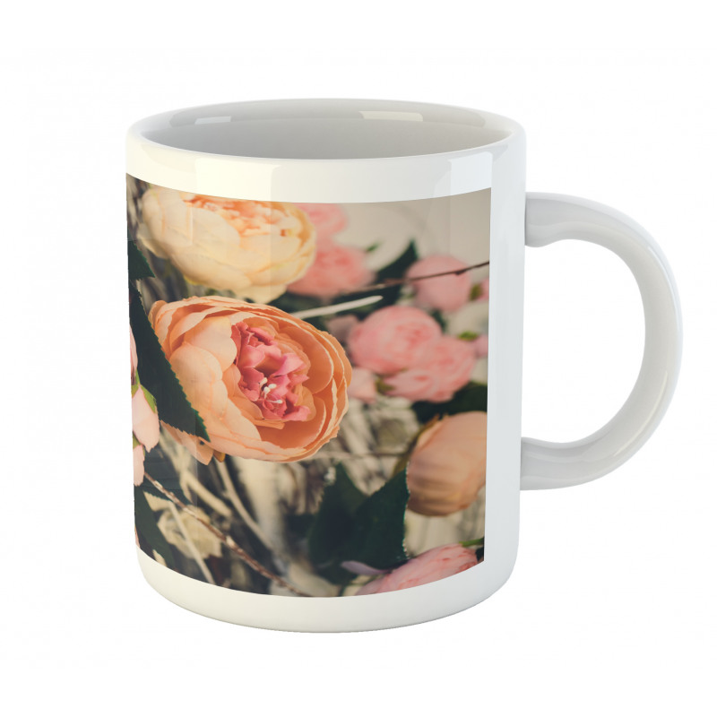 Rustic Bouquet Art Mug