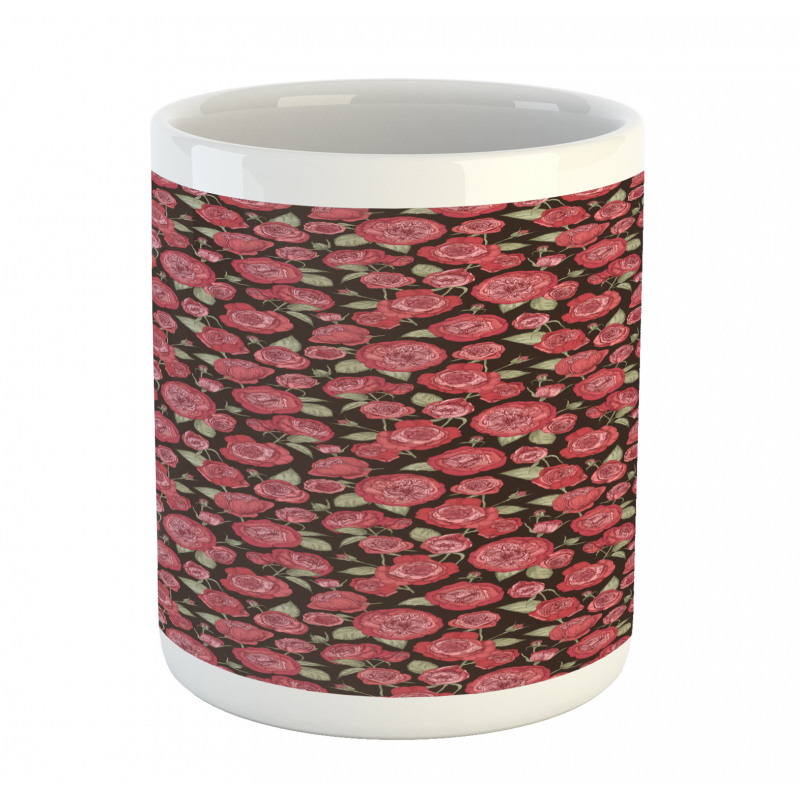 Nature Tone Floral Mug