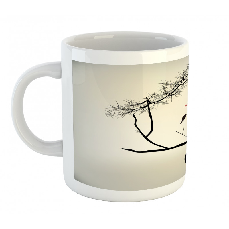 Love Birds Branch Mug