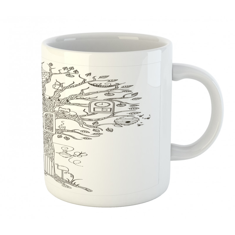 Girl in Timber Home Mug