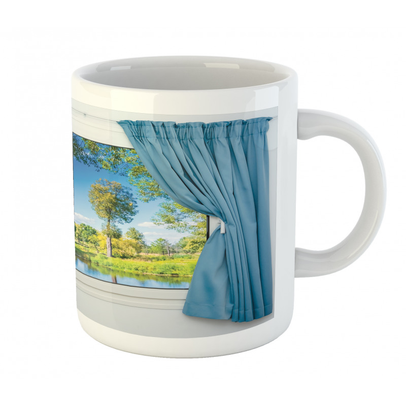 Rural Lake River View Mug