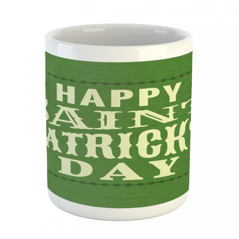 Happy Saint Patrick's Art Mug