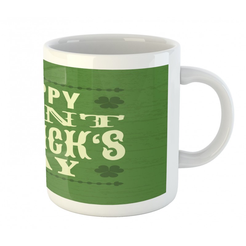 Happy Saint Patrick's Art Mug