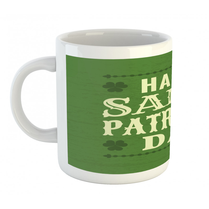 Happy Saint Patrick's Art Mug