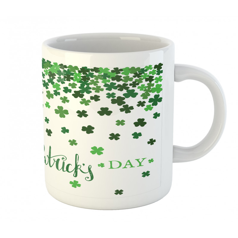 St Patrick's Day Shamrock Mug