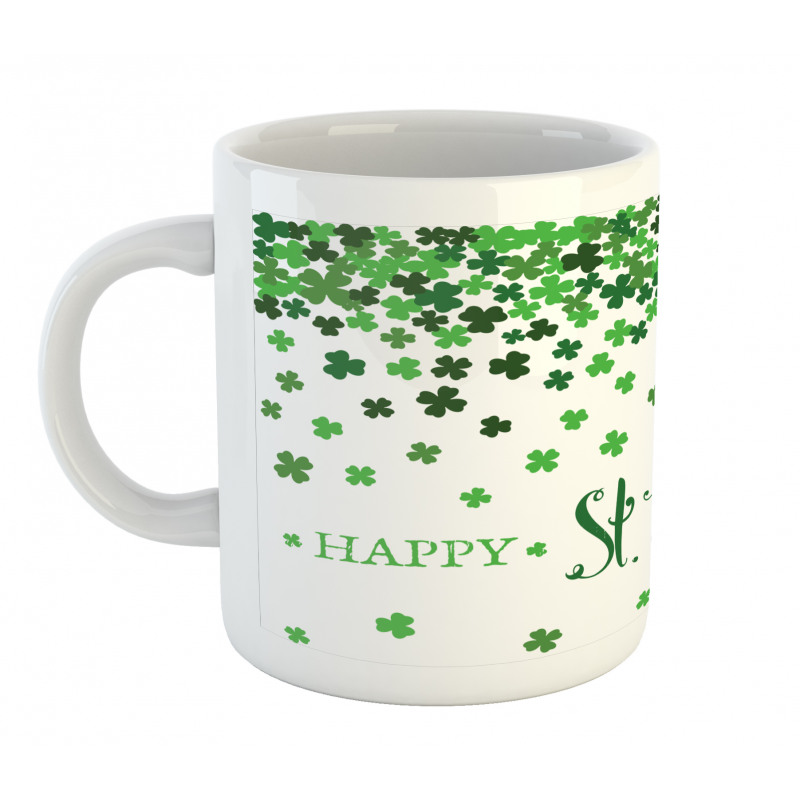 St Patrick's Day Shamrock Mug