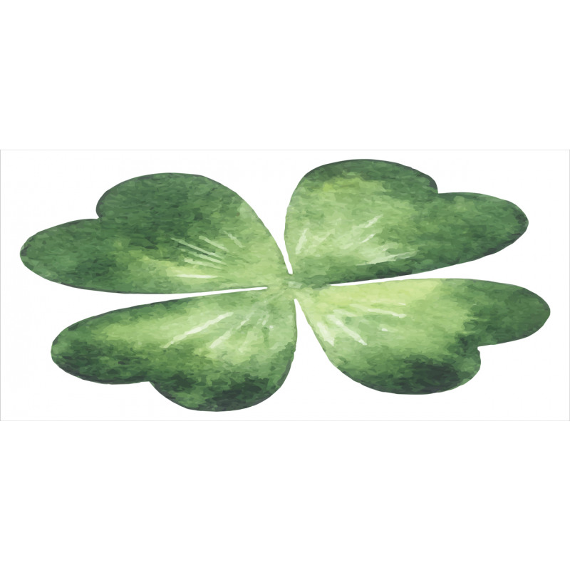 Watercolor Shamrock Leaf Art Mug