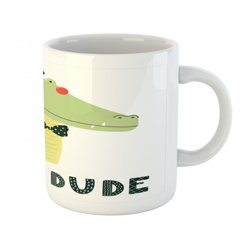 Cool Dude Funny Character Mug