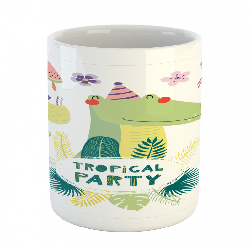 Tropical Party Ice Cream Mug