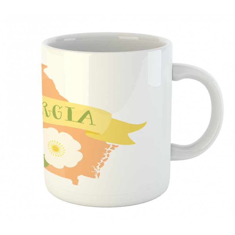 Greetings State Design Mug