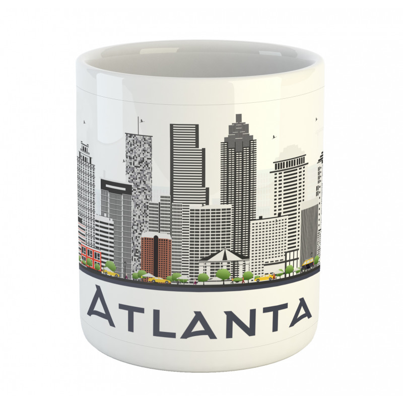 Atlanta City Architecture Mug