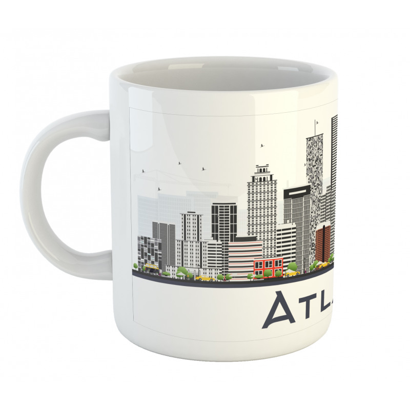 Atlanta City Architecture Mug