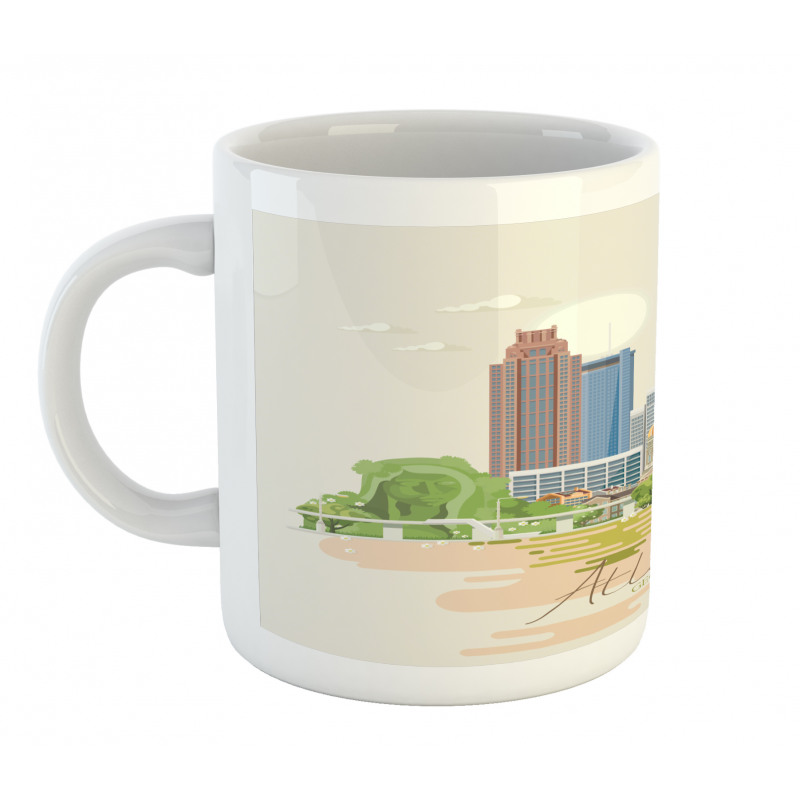 Graphics of City Silhouette Mug