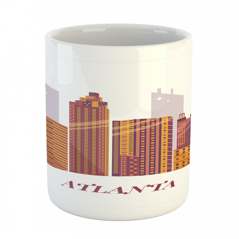 Modern Urban Illustration Mug