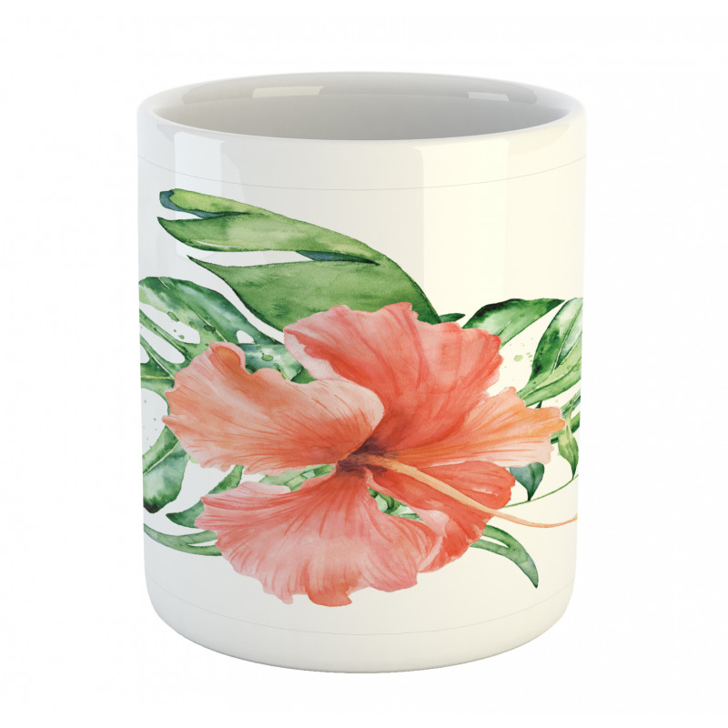 Lush Exotic Single Flower Mug