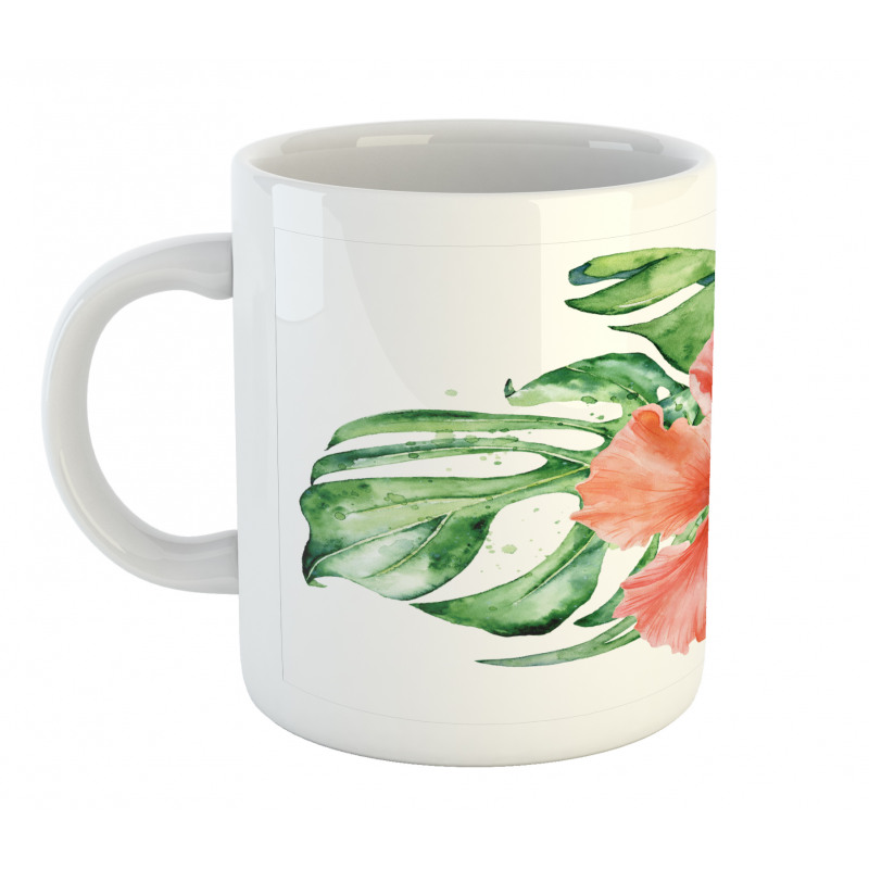 Lush Exotic Single Flower Mug