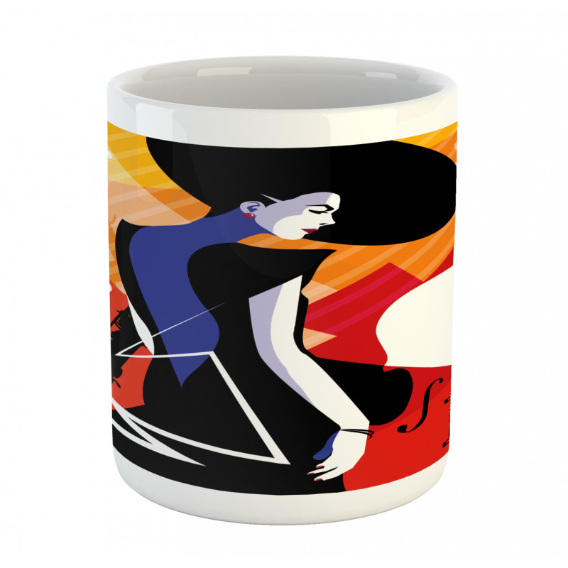 Modern Musical Jazz Mug