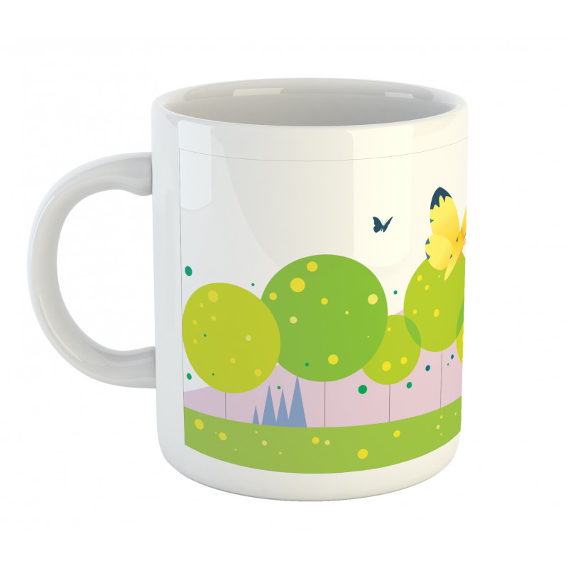 Forest Trees Spring Mug