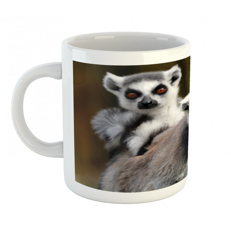 Ring Tailed Monkey Animals Mug