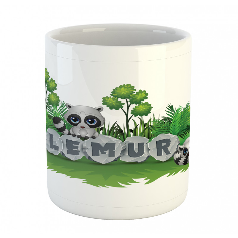 Madagascar Forest Animals Mug