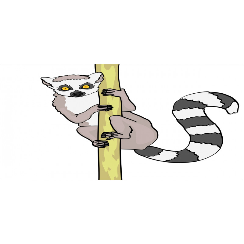 Tropical Ring Tailed Cartoon Mug